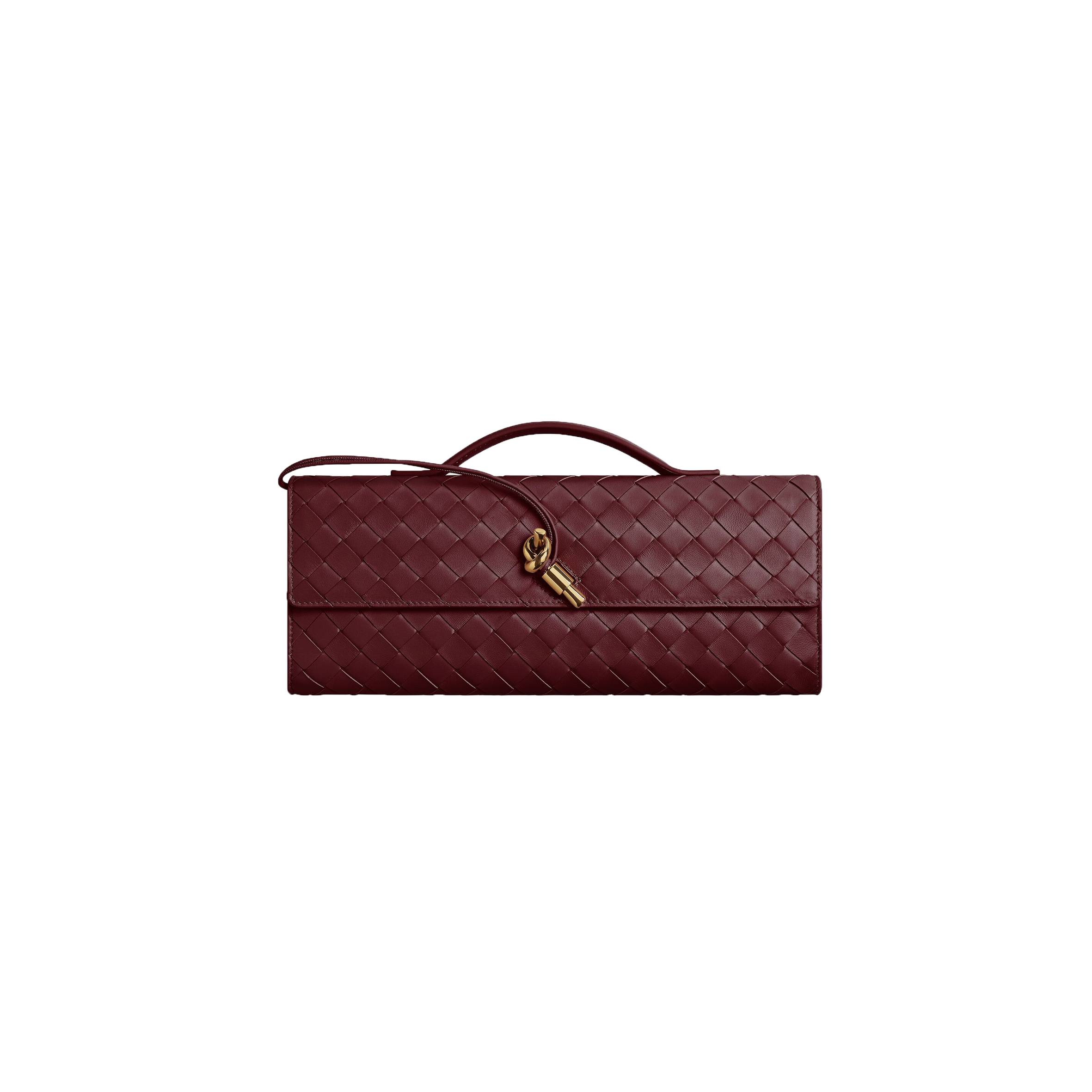 BOTTEGA VENETA LONG CLUTCH ANDIAMO WITH HANDLE (31*13*3cm)